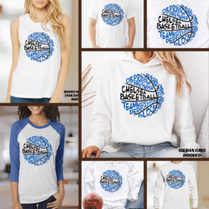 Chelsea Basketball Grunge Collection