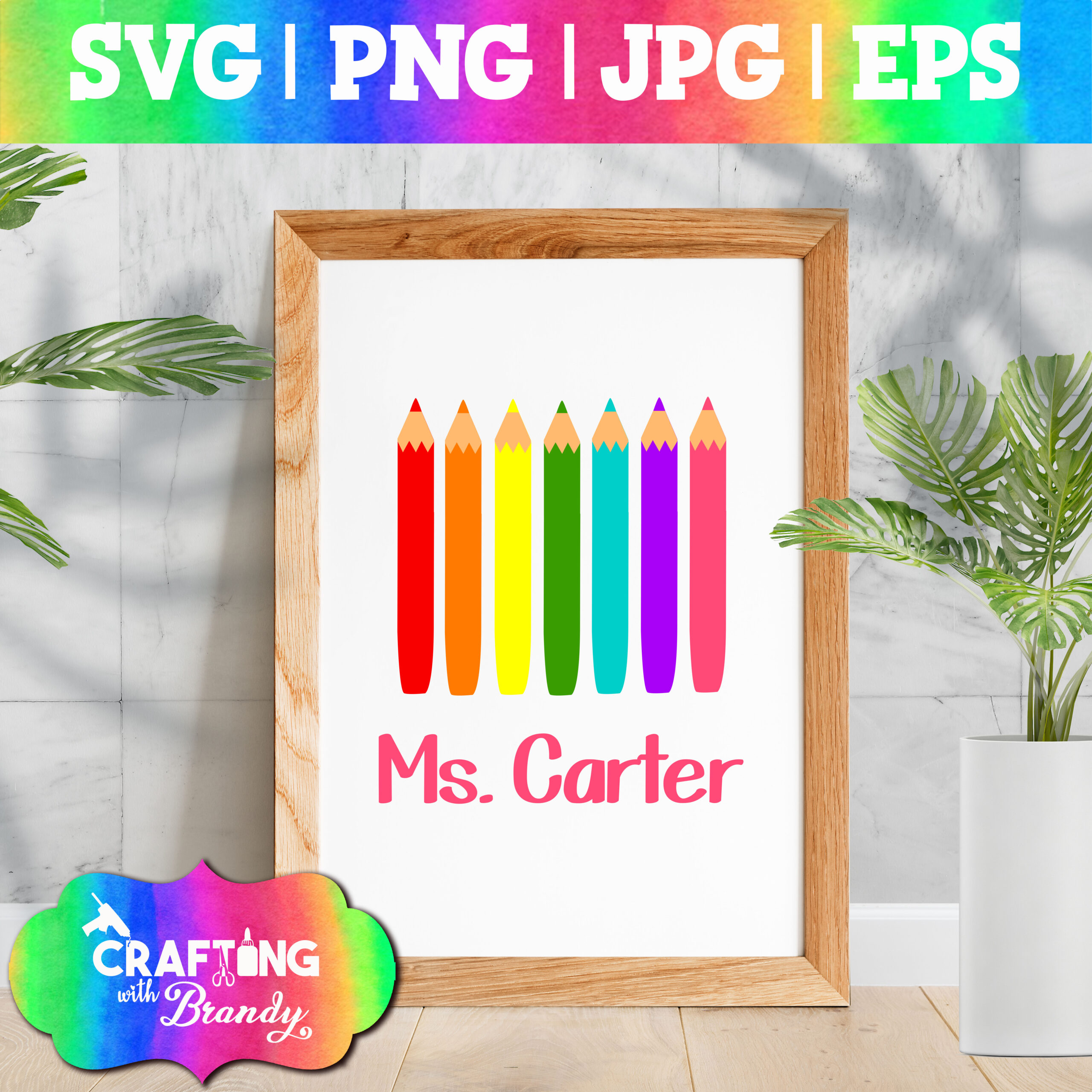 Color Pencils | SVG | PNG | JPG | eps cut file