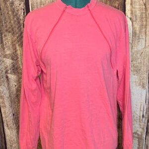 Crunchberry Zipper Chemo Port Long Sleeve Shirt
