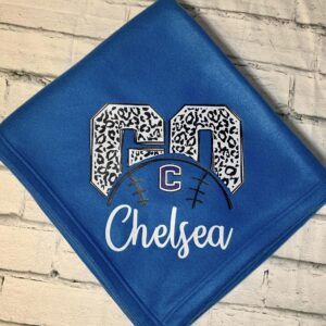 Go Chelsea Baseball Fleece Blanket