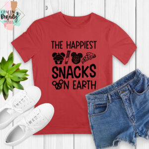 The Happiest Snacks on Earth Shirt