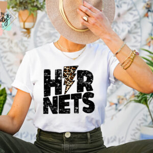 Hornets Cheetah Lightning Bolt Shirt