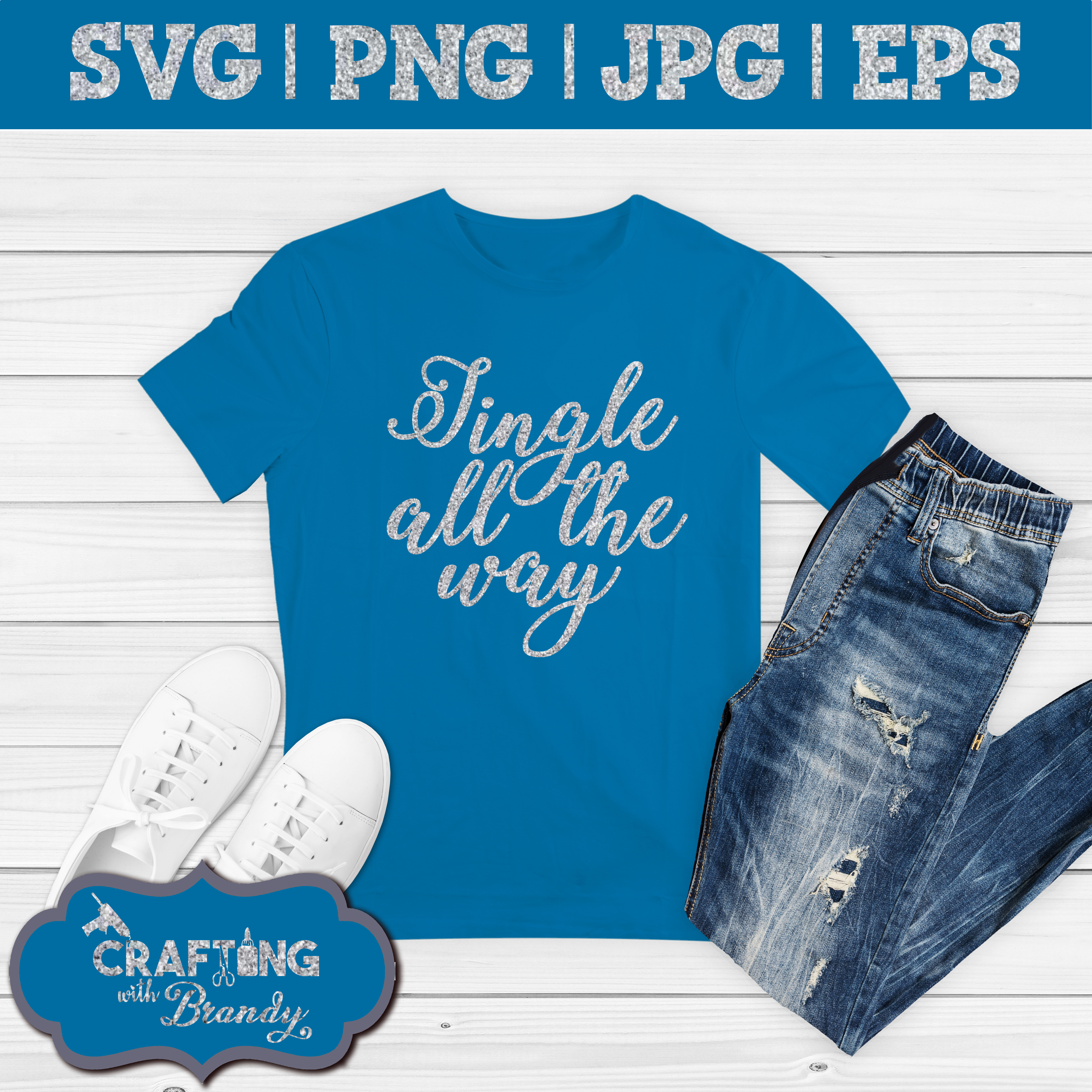 Jingle All the Way | SVG | PNG | JPG | eps cut file