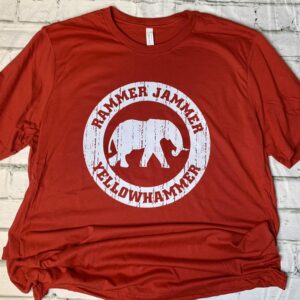 Alabama Rammer Jammer Yellow Hammer Screen Print Shirt