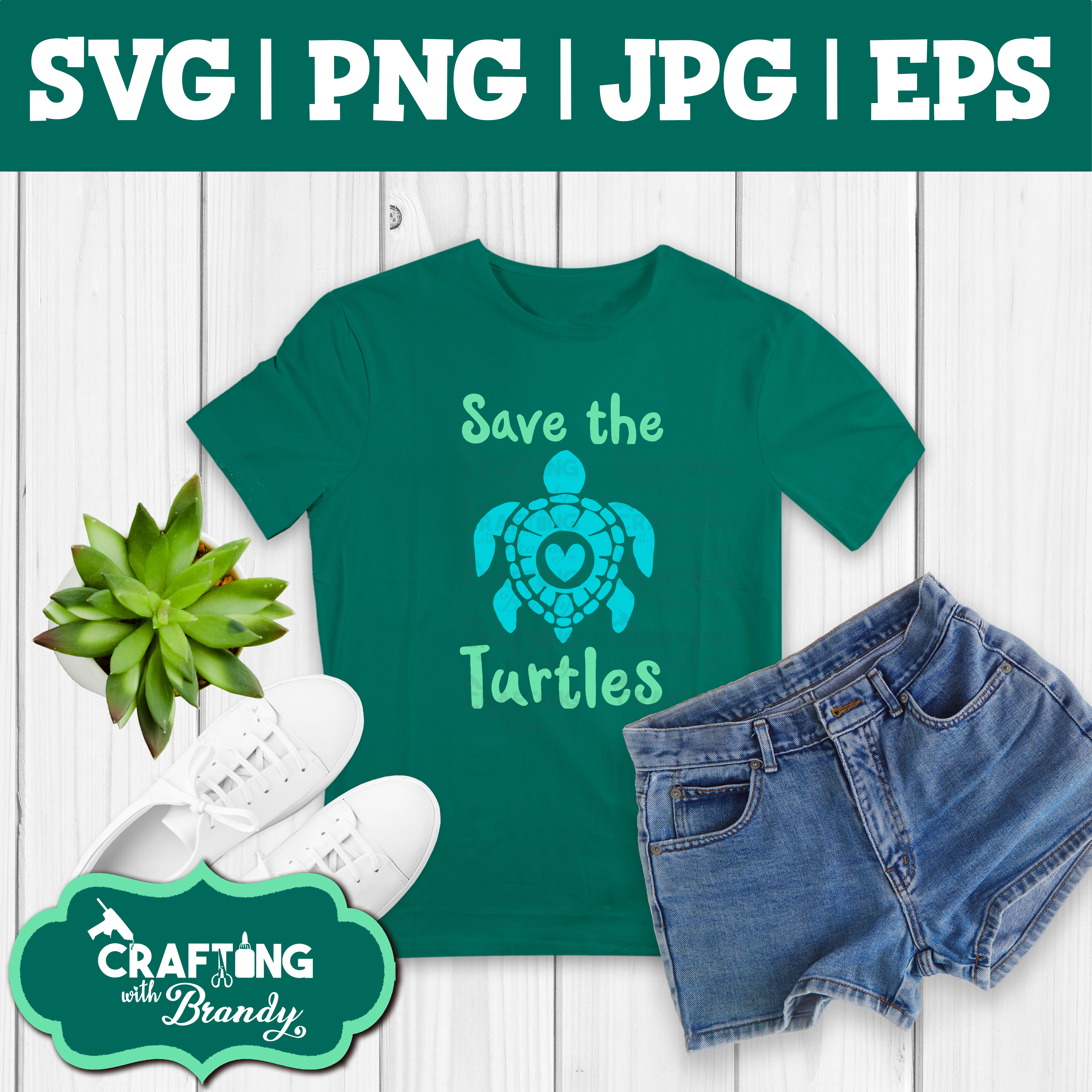 Save the Turtles Heart design | SVG | PNG | JPG | eps cut file