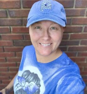 Alabama Hornet Applique Royal Adam's Hat