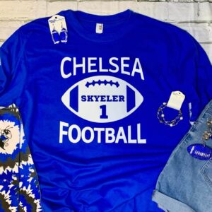 Chelsea Football Personalized Name and Number Shirt