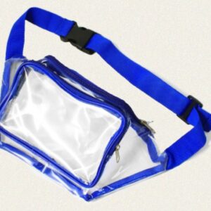 Color Trim Clear Fanny Pack