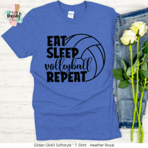 Eat Sleep Volleyball Repeat Shirt