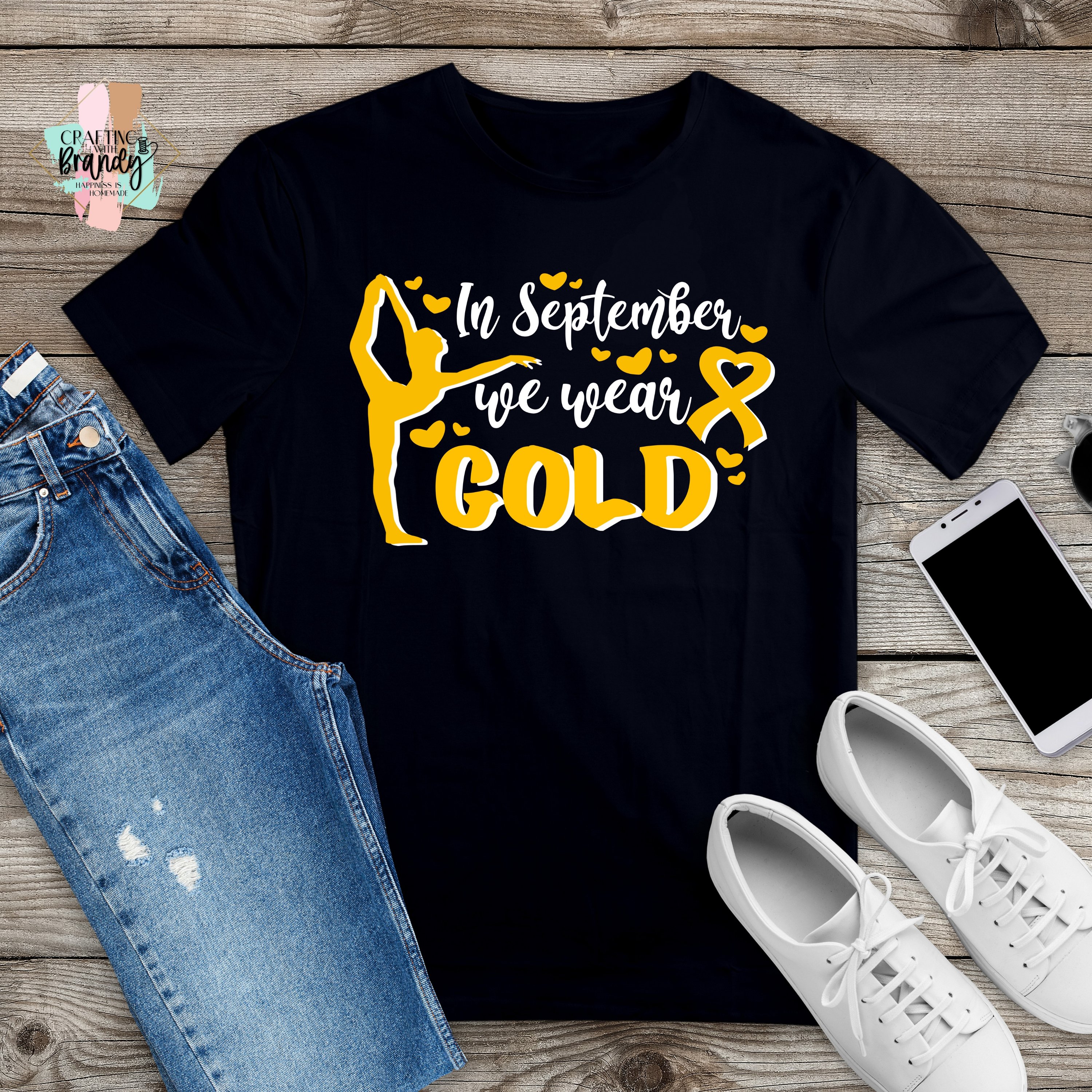 In September We Wear Gold Shirt