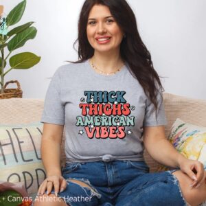 Thick Thighs American Vibes Shirt
