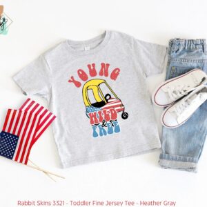 Young Wild and Free Youth Shirt