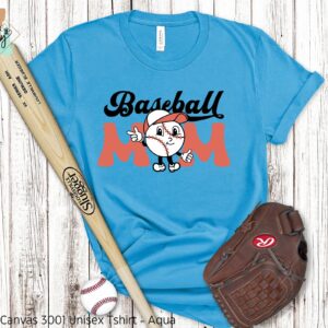 Baseball Mom Character Shirt