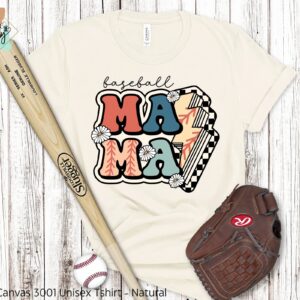 Baseball Mama Daisy Shirt