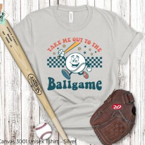 Take Me Out To The Ball Game Baseball Character Shirt