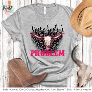 Somebody's Problem Cow Print Wallen Shirt
