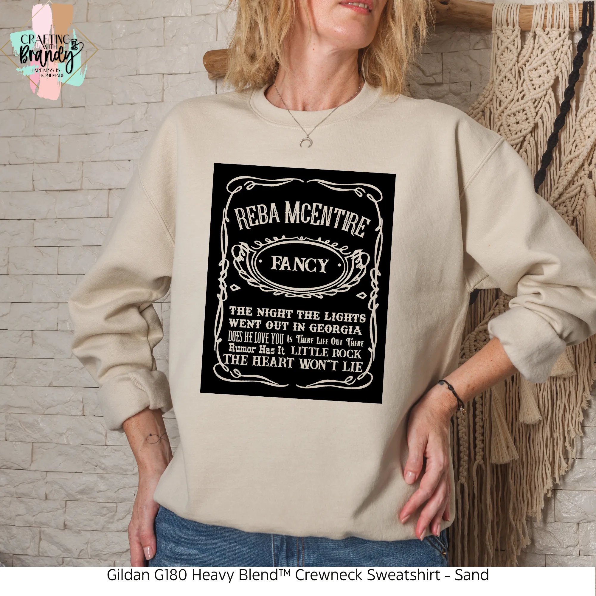Reba McEntire Fancy Sweatshirt