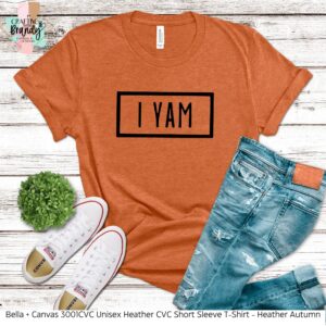 I Yam Square Shirt