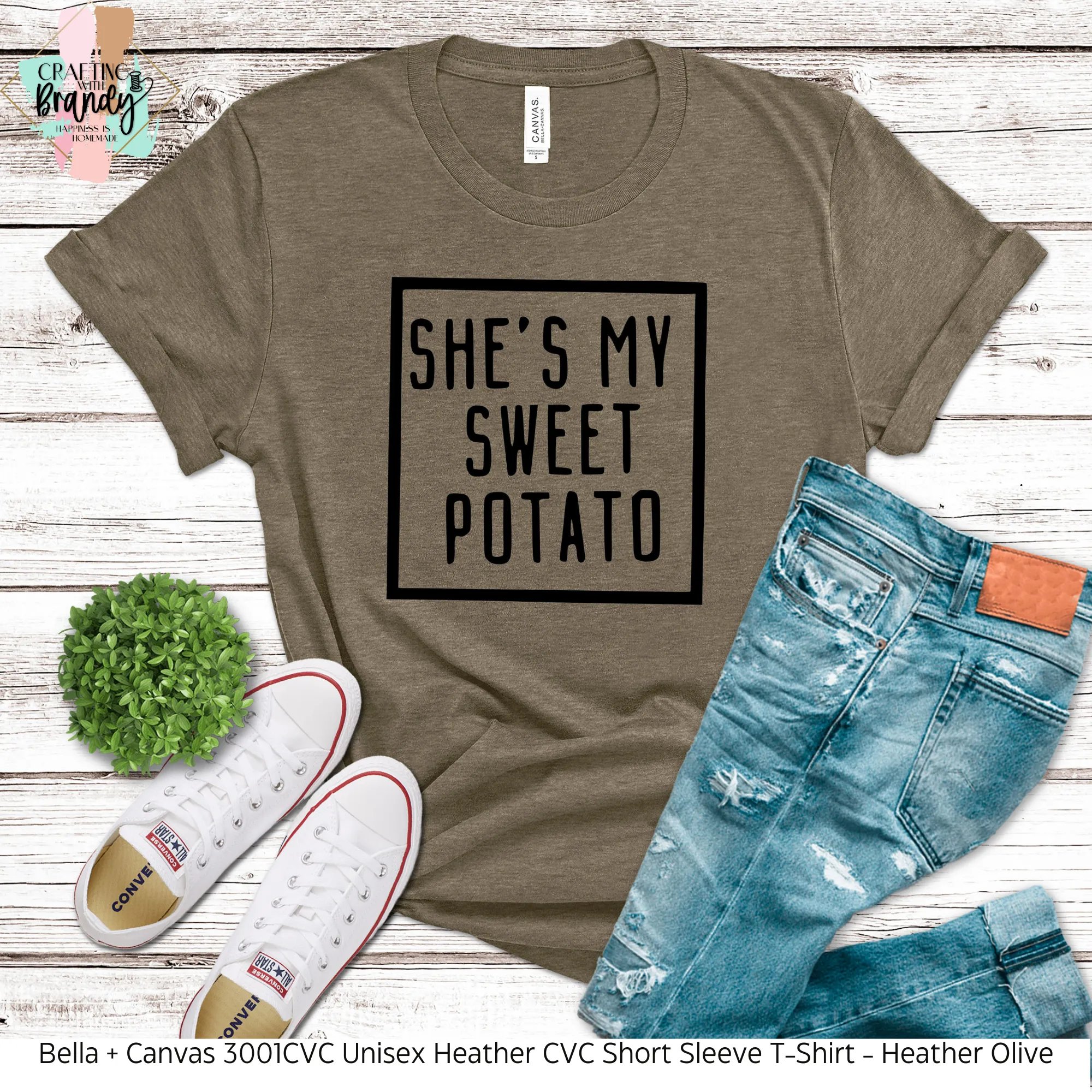 She's My Sweet Potato Square Shirt