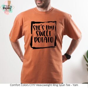 She's My Sweet Potato Brushed Square Shirt