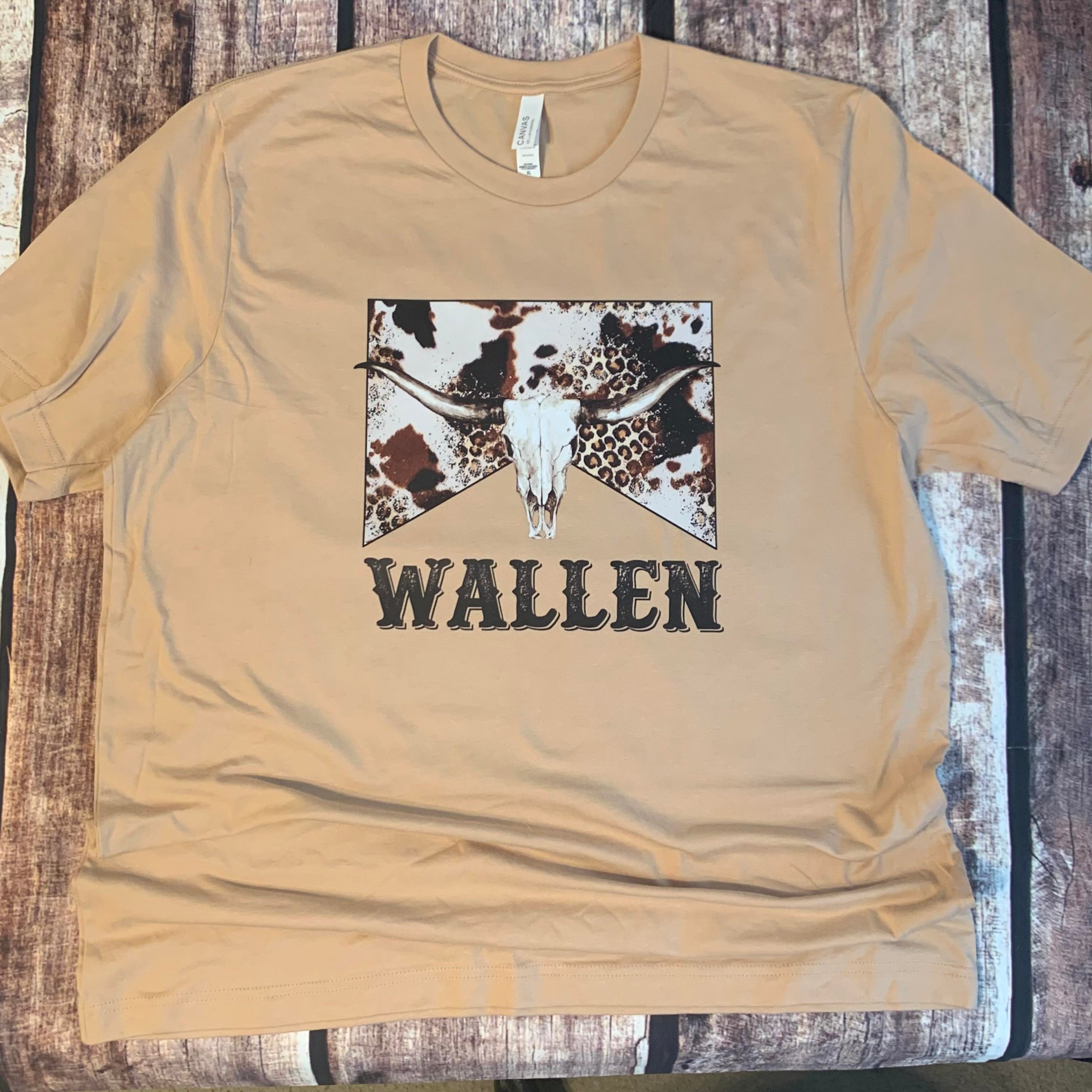 Wallen Cowhide Cheetah Print Shirt