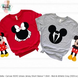 Minnie Bride Pink and White Bow Shirt