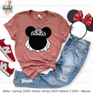 Minnie Bride Heart Crown Shirt