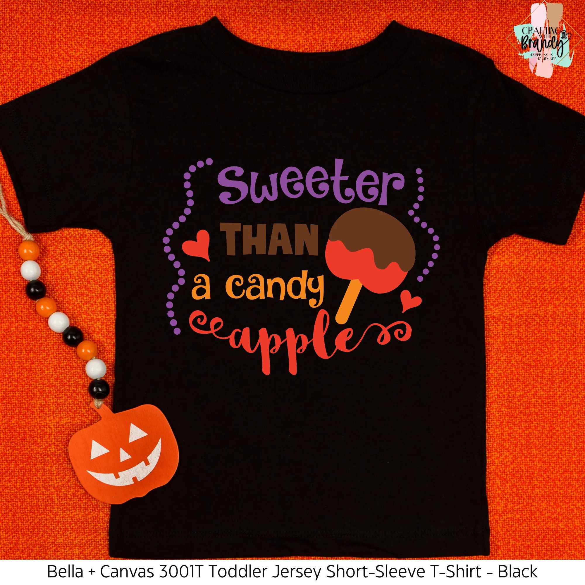 Sweeter Than A Candy Apple Toddler Shirt