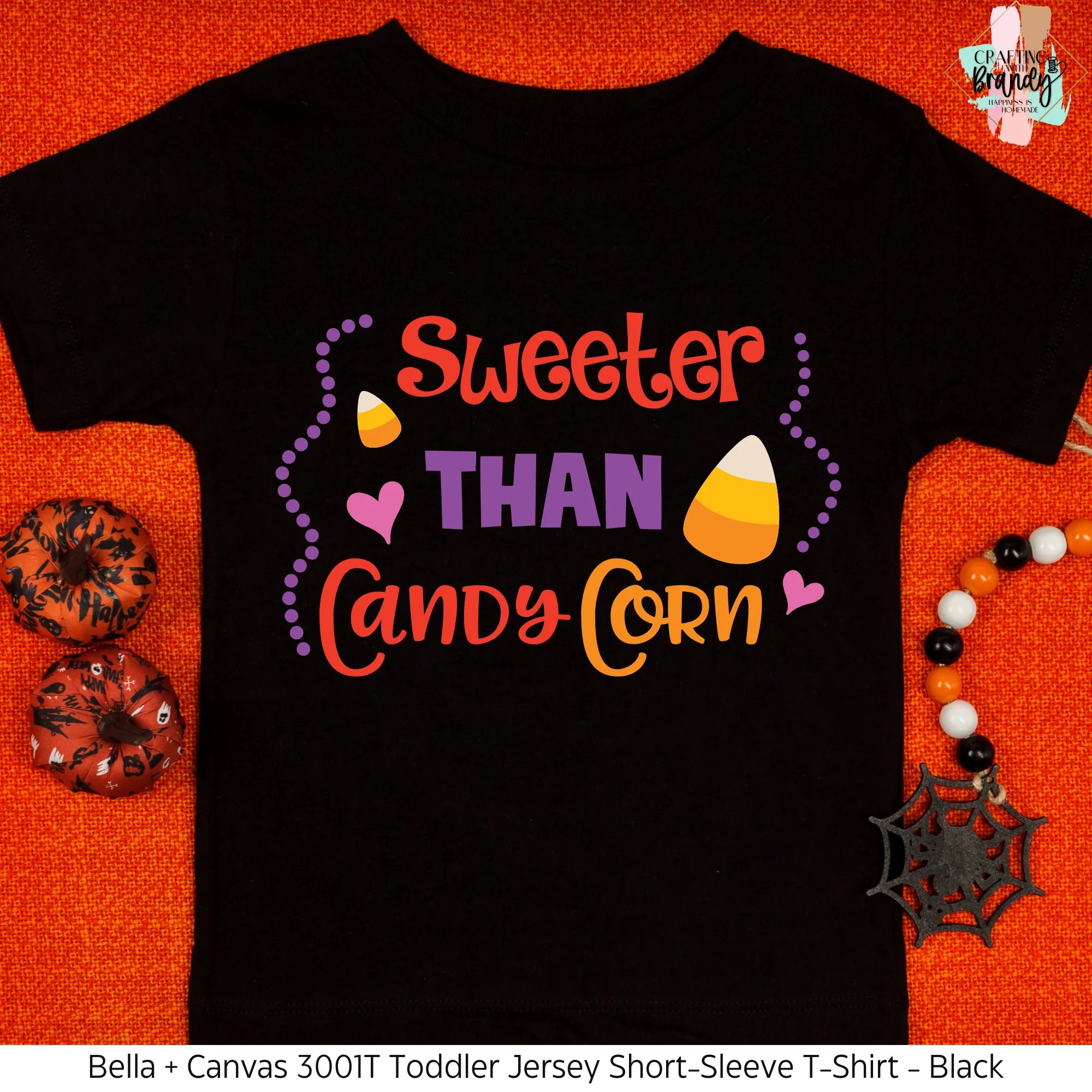 Sweeter Than Candy Corn Toddler Shirt