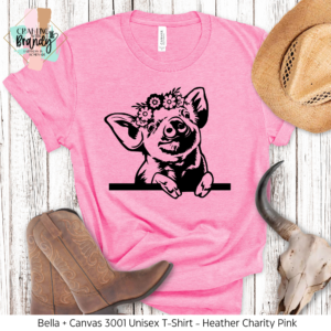 Pig Flower Shirt