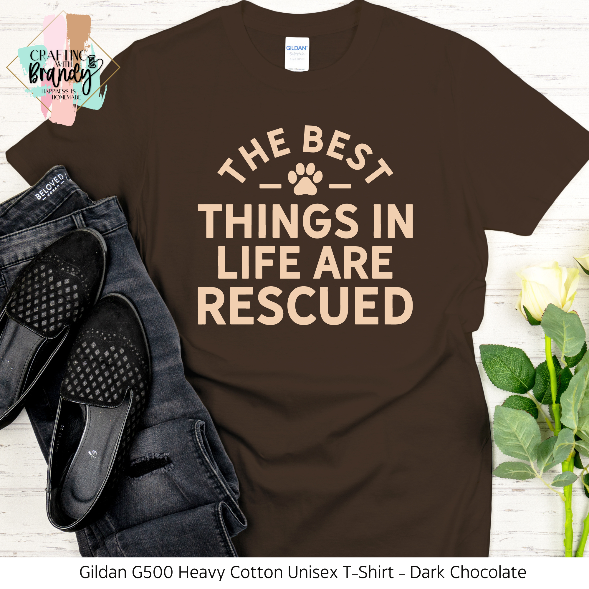 The Best Things In Life Are Rescued Shirt
