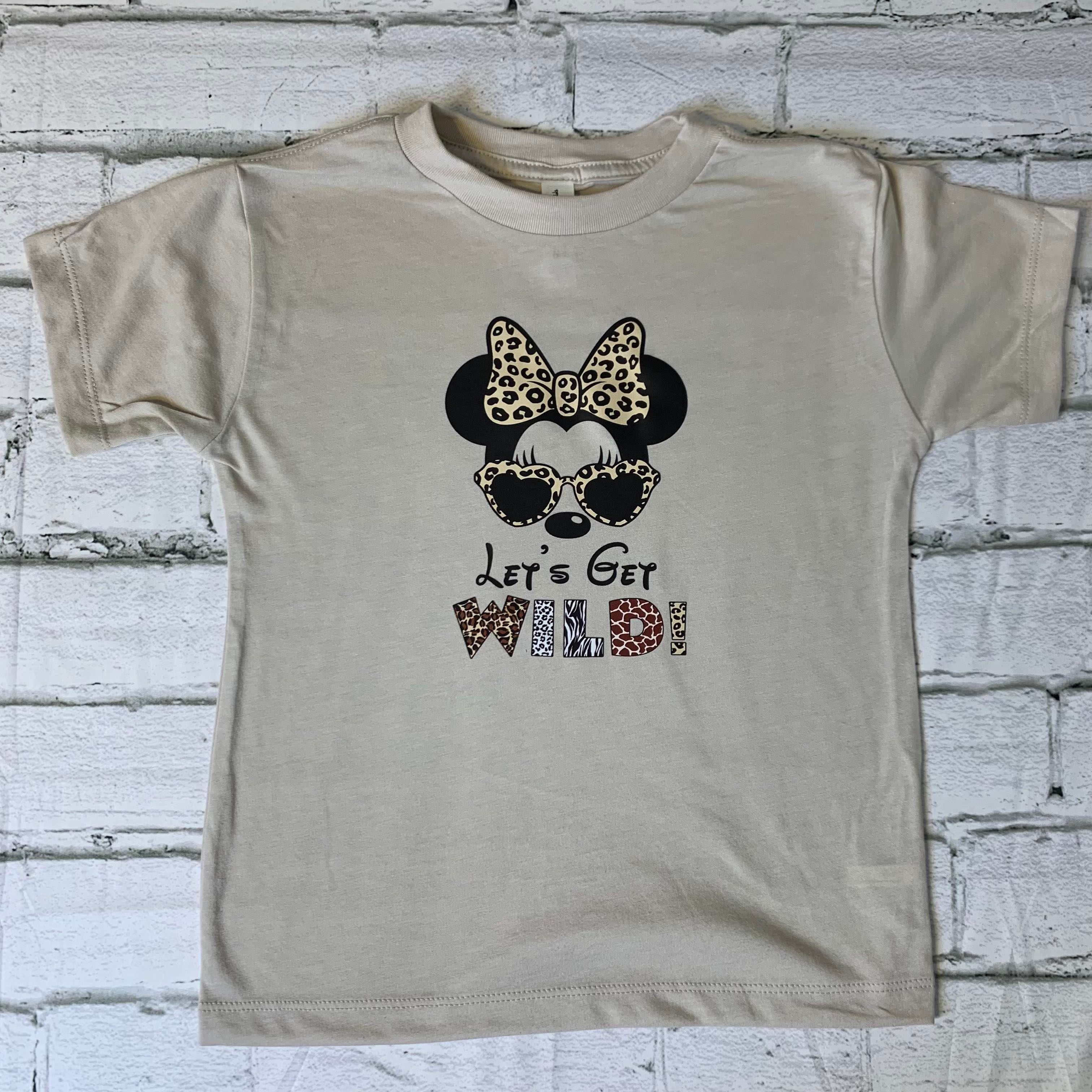 Let's Get Wild Minnie Shirt