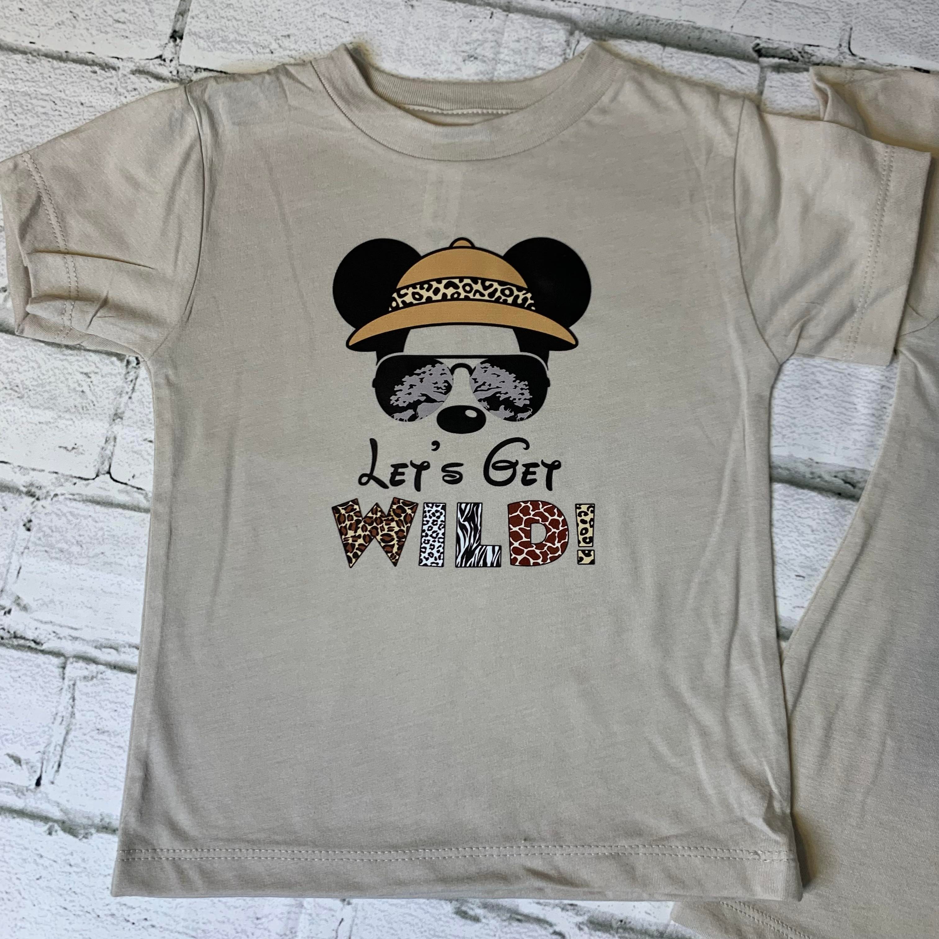Let's Get Wild Mickey Shirt