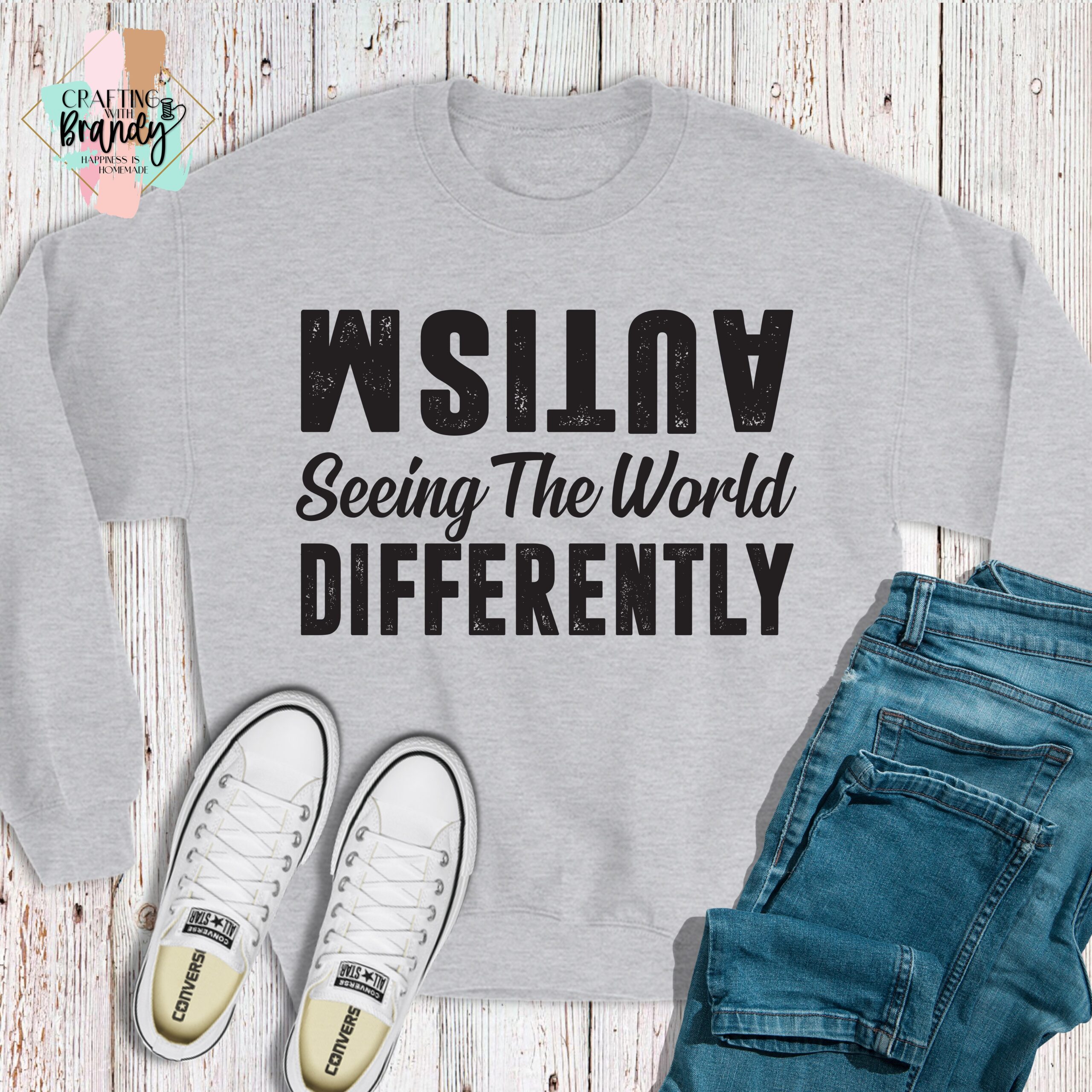 Autism Seeing the World Differently Sweatshirt