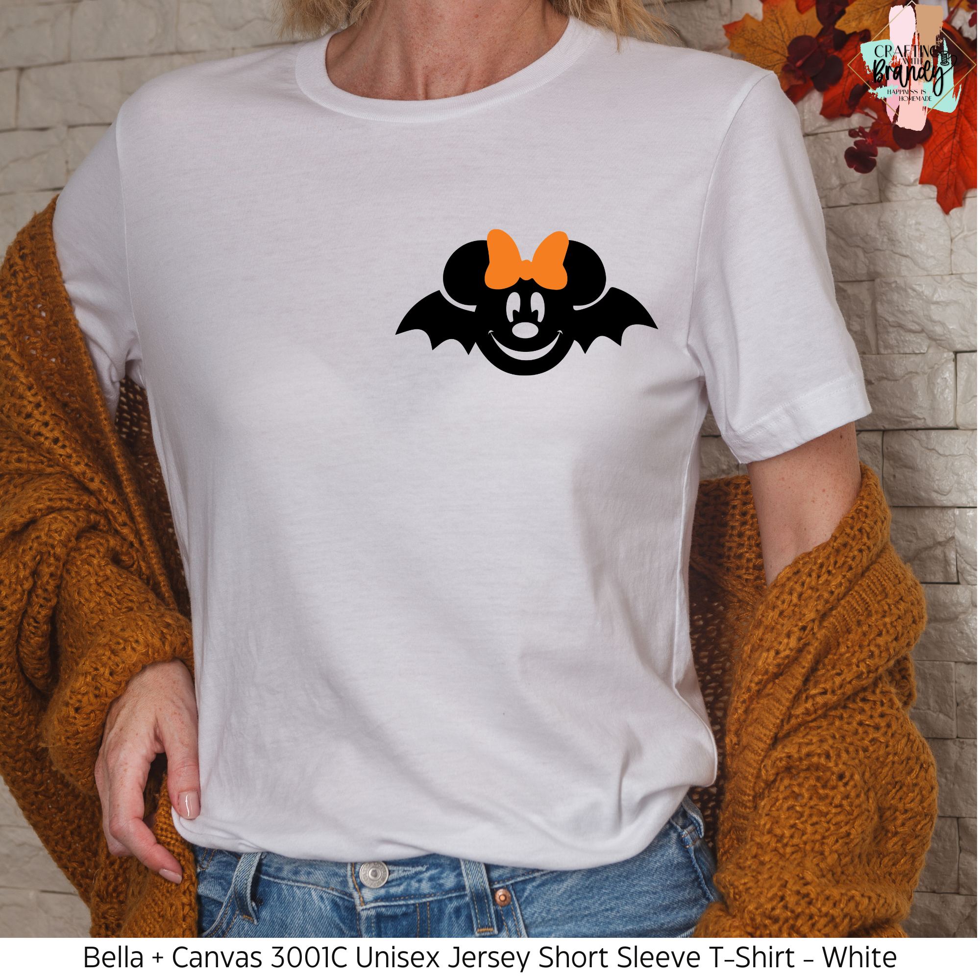 Minnie Bat Halloween Pocket Shirt