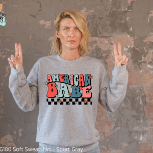 American Babe Peace Sweatshirt