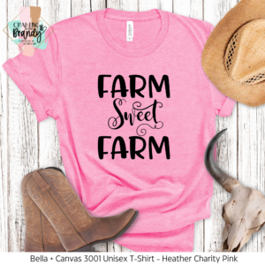 Farm Sweet Farm Pink Shirt