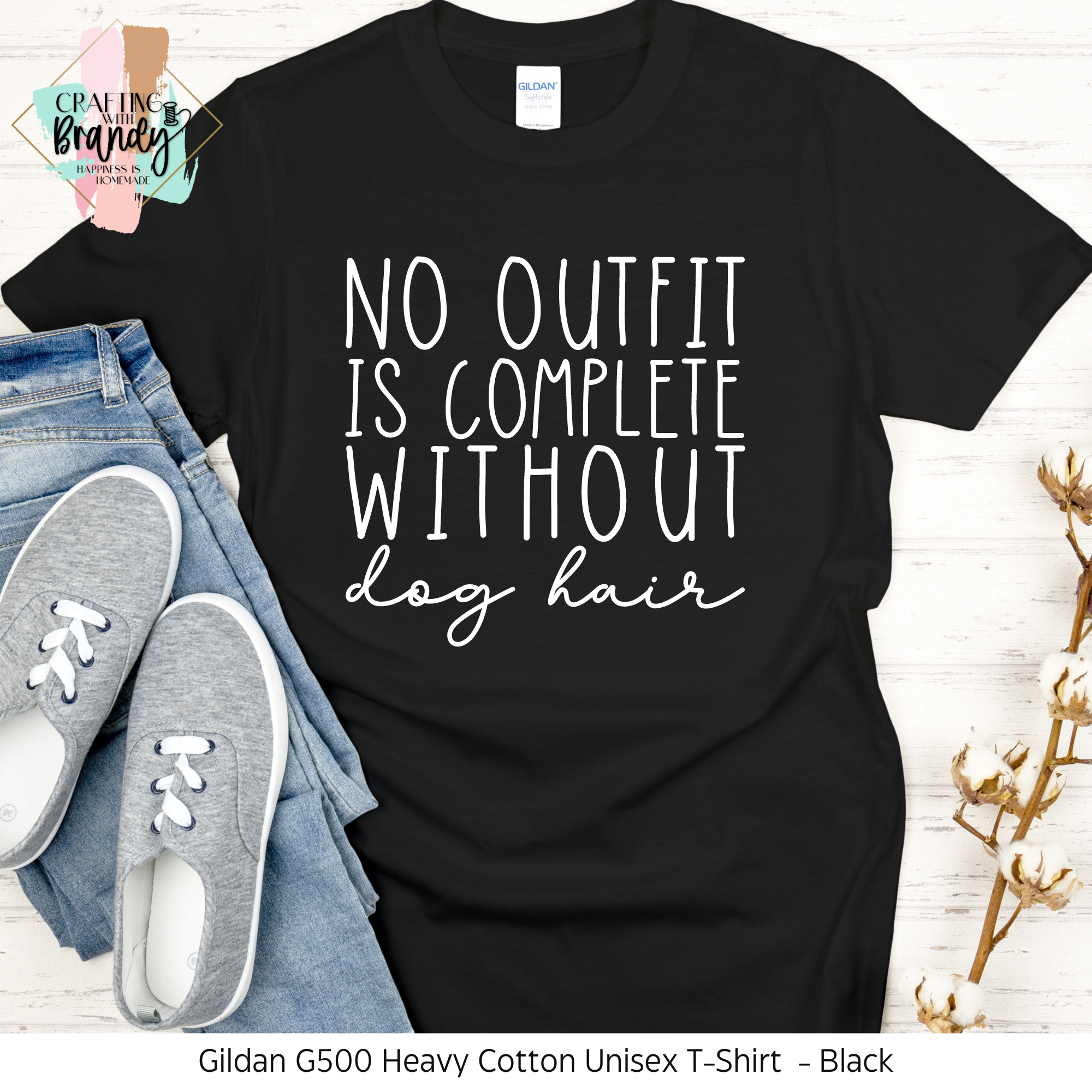 No Outfit is Complete Without Dog Hair Shirt