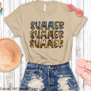 Summer Stacked Sunflower Shirt