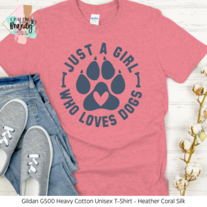 Just A Girl Who Loves Dogs Shirt