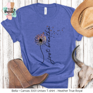 Just Breathe Dandelion Shirt