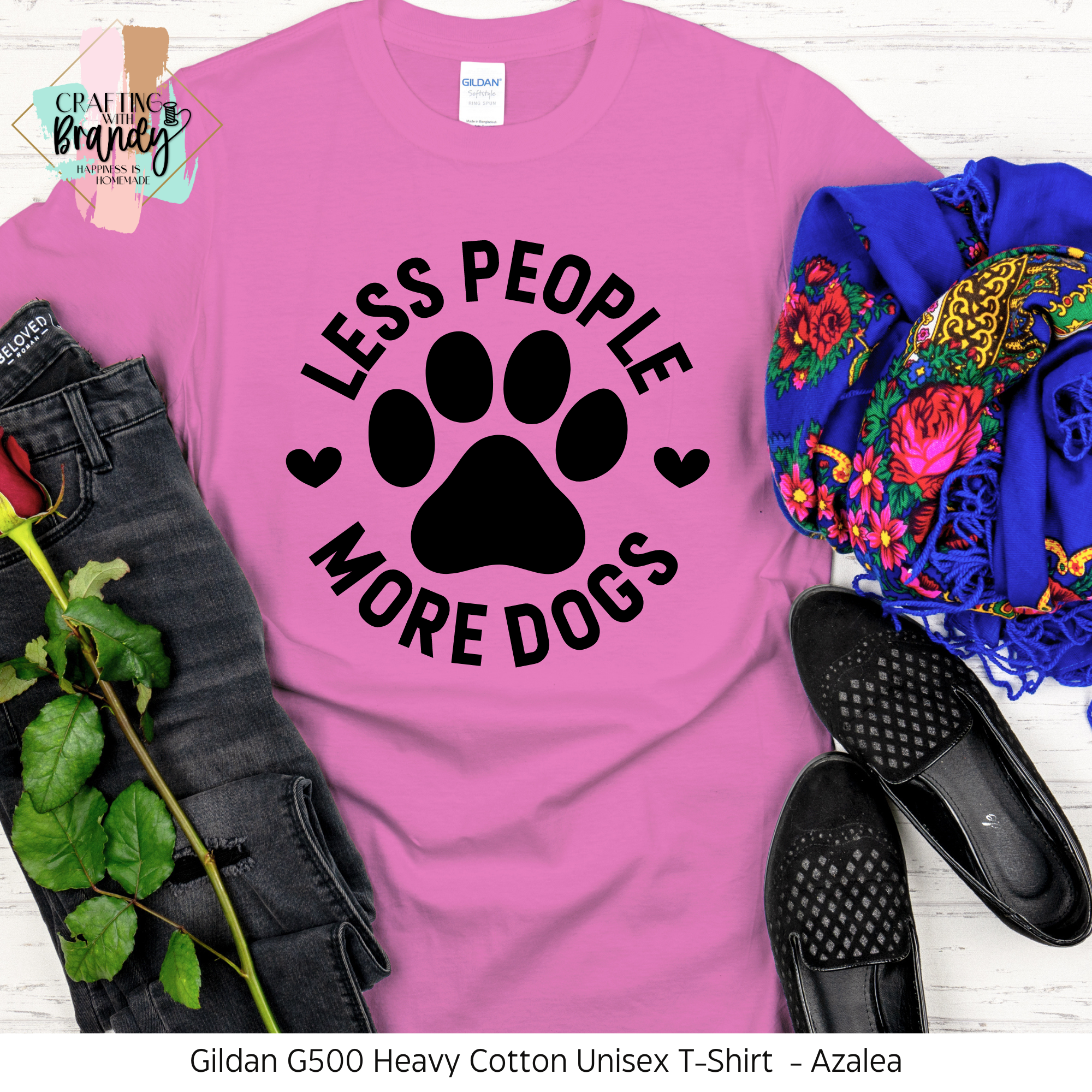 Less People More Dogs Shirt