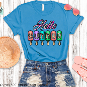 Hello Summer Popsicles Shirt