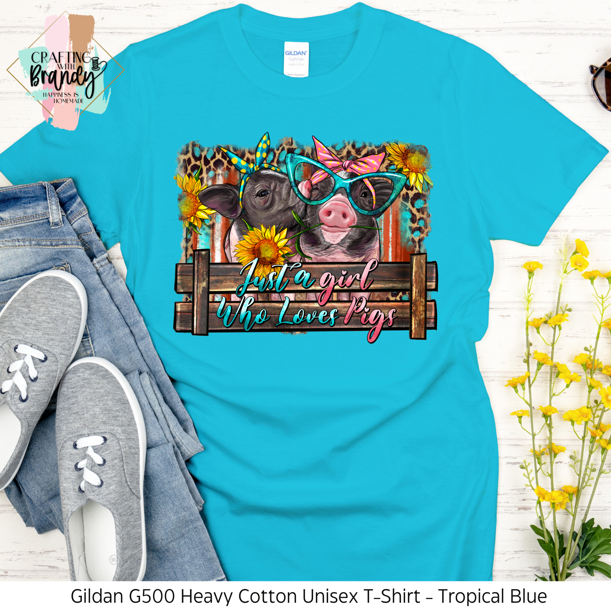 Just A Girl Who Loves Pigs Shirt