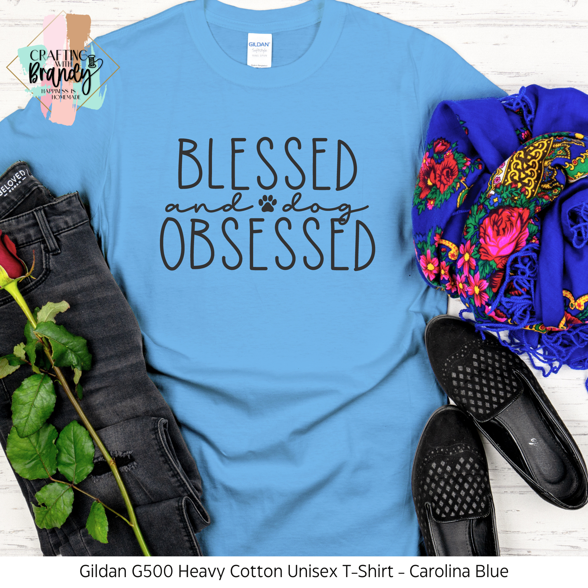 Blessed and Dog Obsessed Shirt