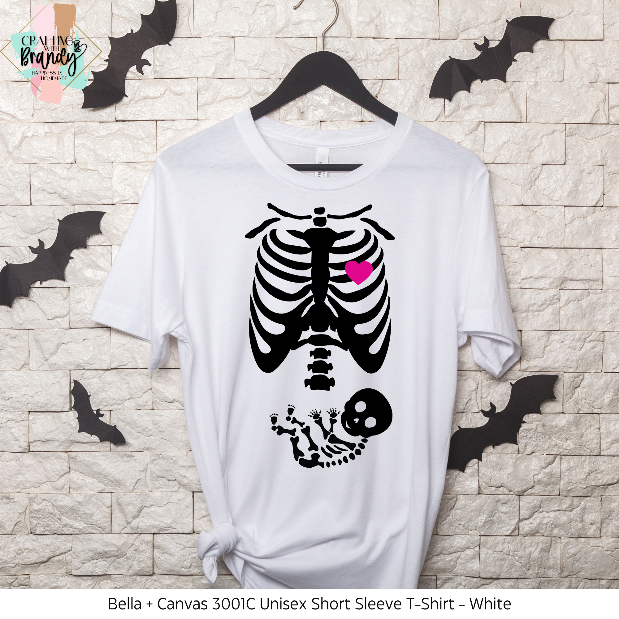 Skeleton Expecting Baby Boy Shirt