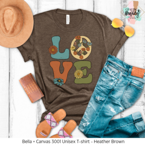 Love Flowers Peace Shirt