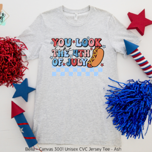 You Look Like the 4th of July Blue Checkers Shirt