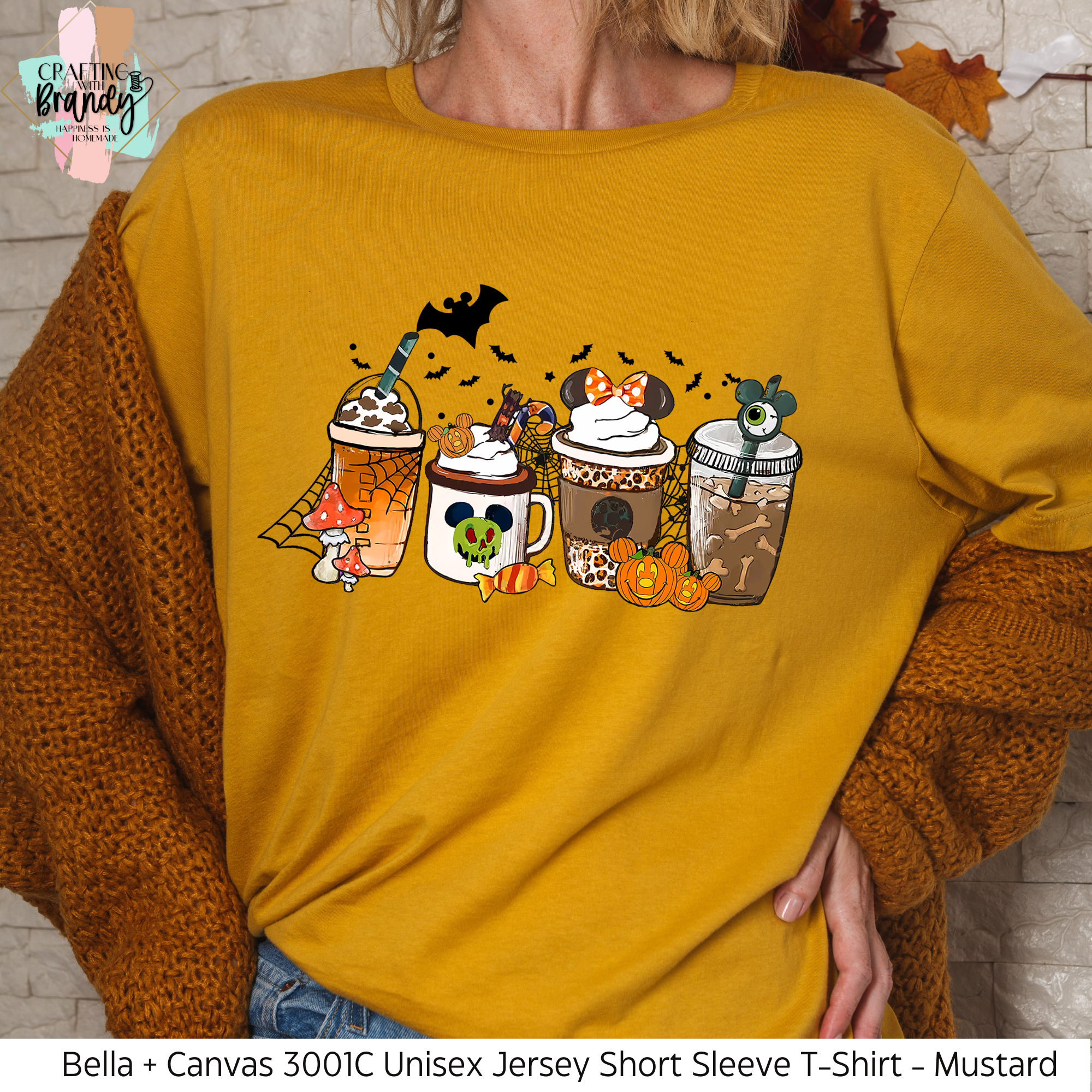 Mickey's Not So Scary Halloween Coffee Latte Shirt