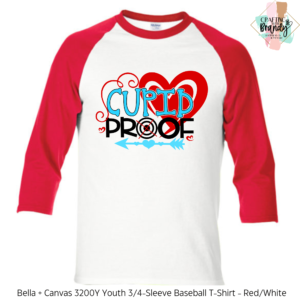 Cupid Proof Youth Raglan